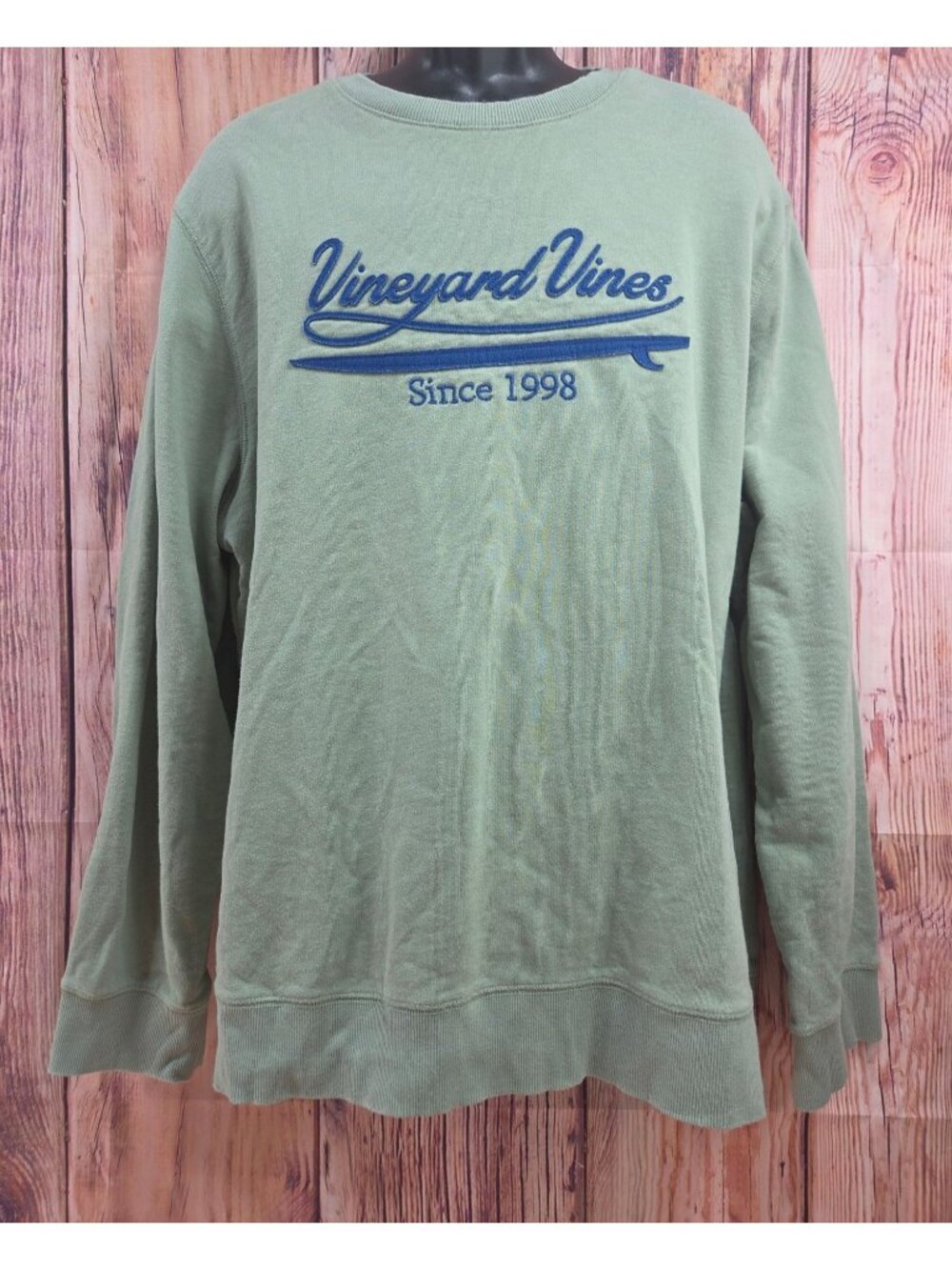 Vineyard Vines Green Crew Sweatshirt Size XL